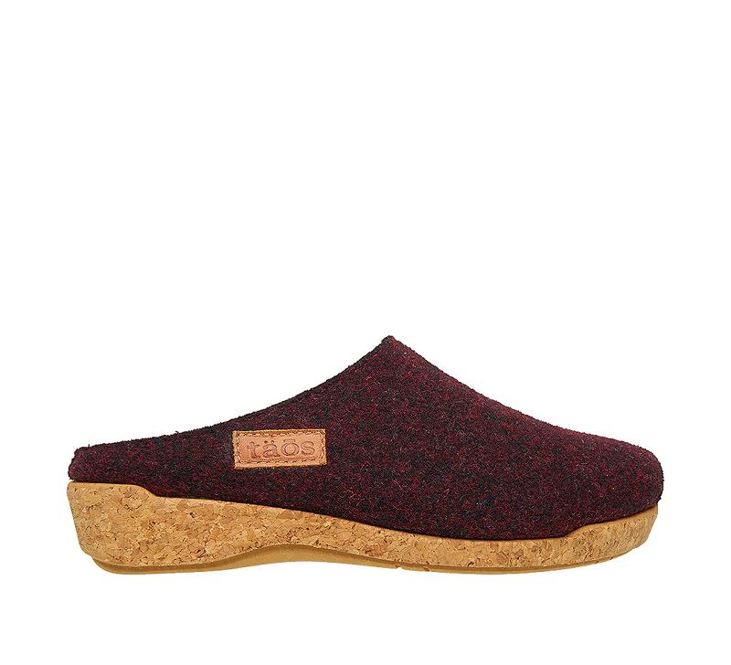 Birkenstock Woollery Clog Træsko Dame Rød | DK 311FDN